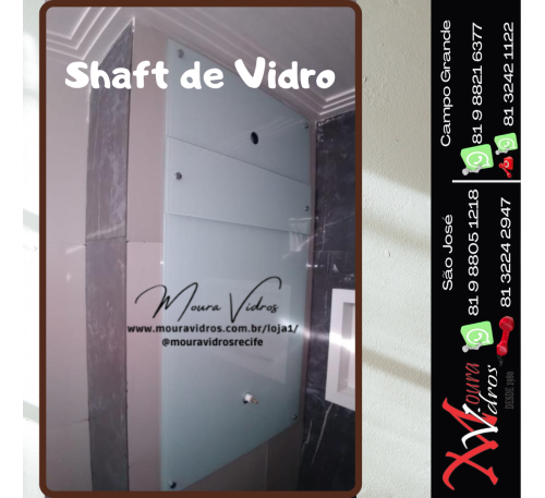 SHATF DE VIDRO EM RECIFE OLINDA